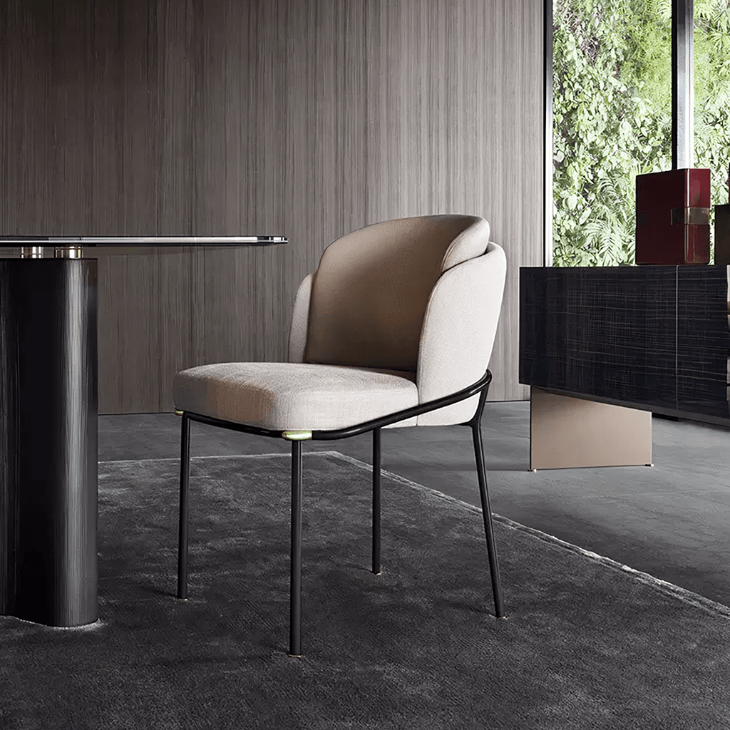 Theobald Dining Chair, Grey - Joe’s Haven