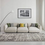 TOFU Agnes Three Seater Sofa, Modular Sofa, Suede - Joe’s Haven