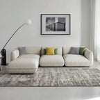 TOFU Agnes Three Seater Sofa, Modular Sofa, Suede - Joe’s Haven