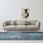Reynold Two Seater Sofa, Leatheraire - Joe’s Haven
