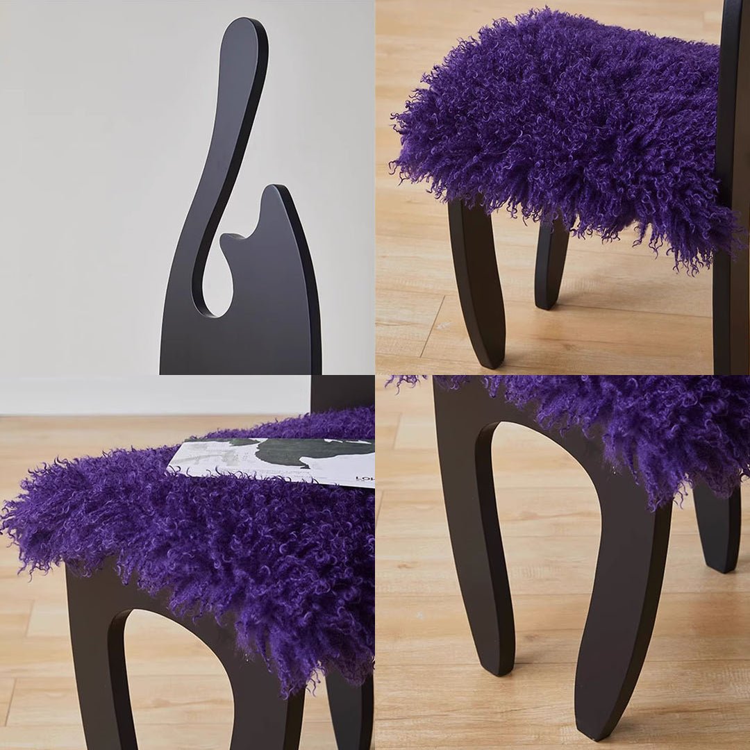 Tiffany Black Cat Dining Chair - Joe’s Haven