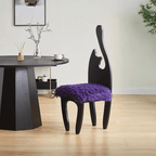 Tiffany Black Cat Dining Chair - Joe’s Haven