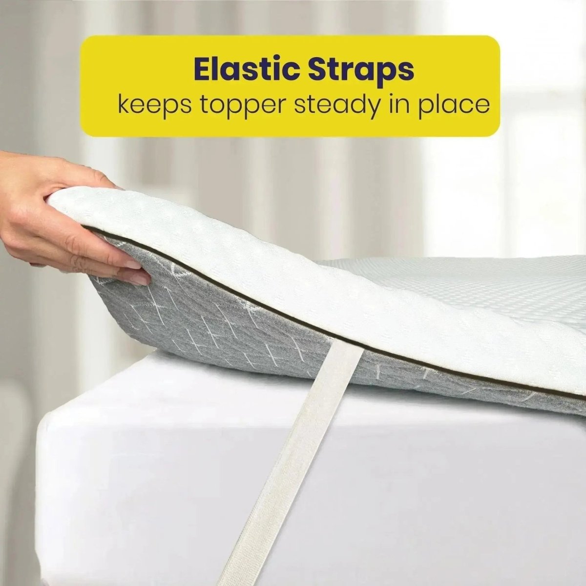 Brightr® Titan Deluxe 2 in 1 Firm Mattress Topper - Joe’s Haven