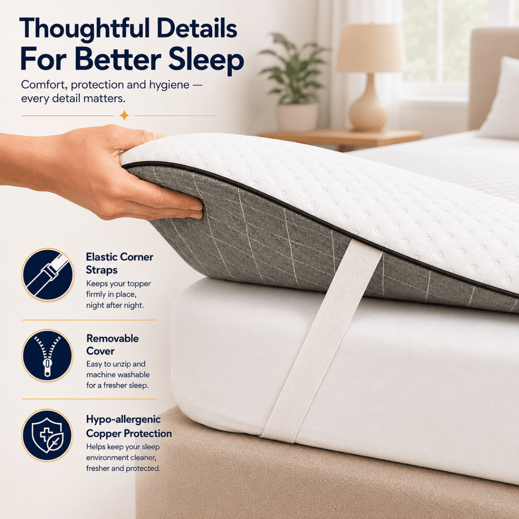 Brightr® Titan 2 in 1 Mattress Topper - Joe’s Haven