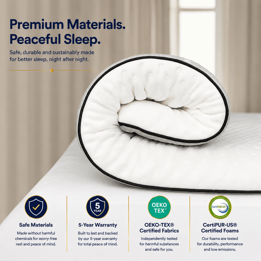 Brightr® Titan 2 in 1 Mattress Topper - Joe’s Haven