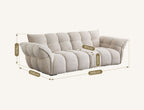 Tristin Two Seater, Three Seater Sofa, Boucle - Joe’s Haven