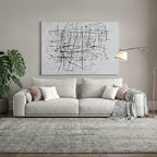 Frances Two Seater Sofa, Cotton Linen - Joe’s Haven