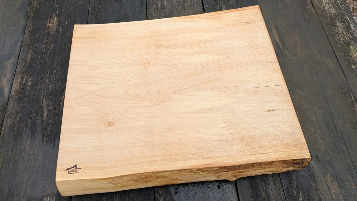Sycamore with blue chopping board - Joe’s Haven