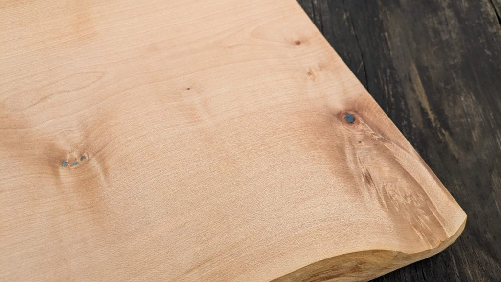 Sycamore with blue chopping board - Joe’s Haven