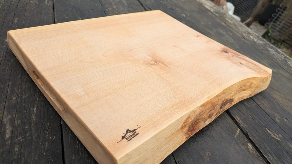 Sycamore with blue chopping board - Joe’s Haven