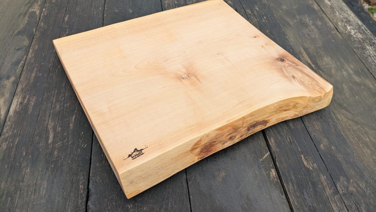 Sycamore with blue chopping board - Joe’s Haven