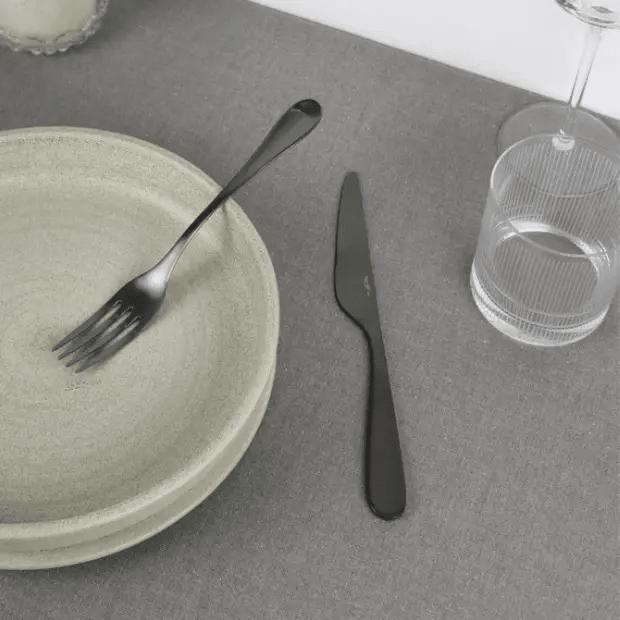 Pintinox Drop Black Cutlery Set - 24 Piece - Joe’s Haven