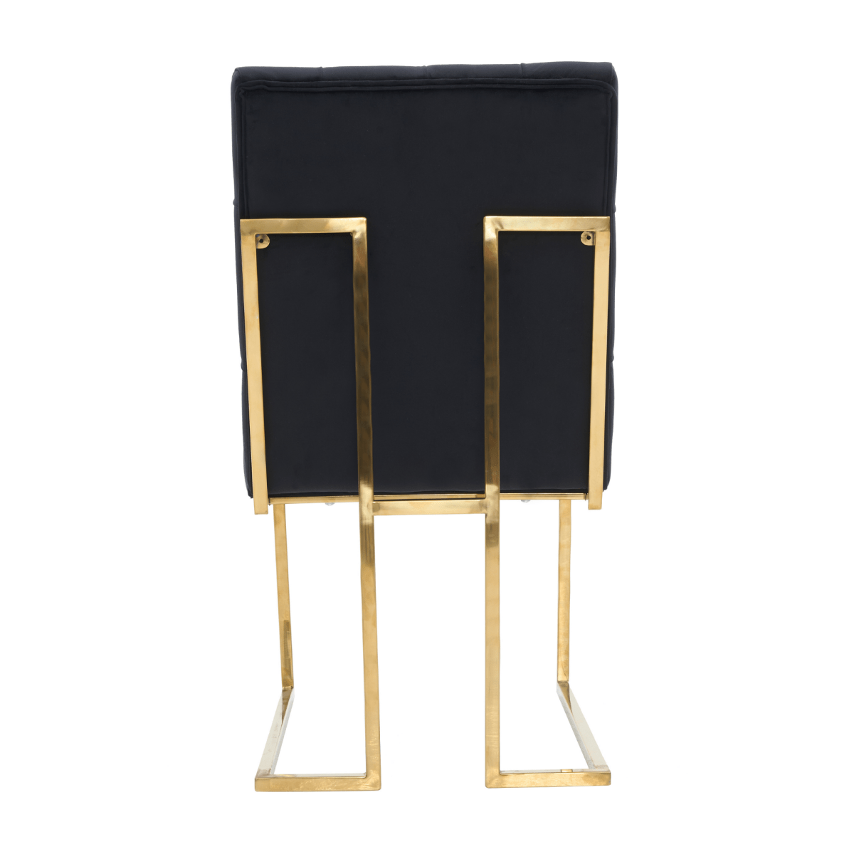 Siena Tufted Velvet Dining Chair – Gold Frame, Modern Luxury Accent - Joe’s Haven