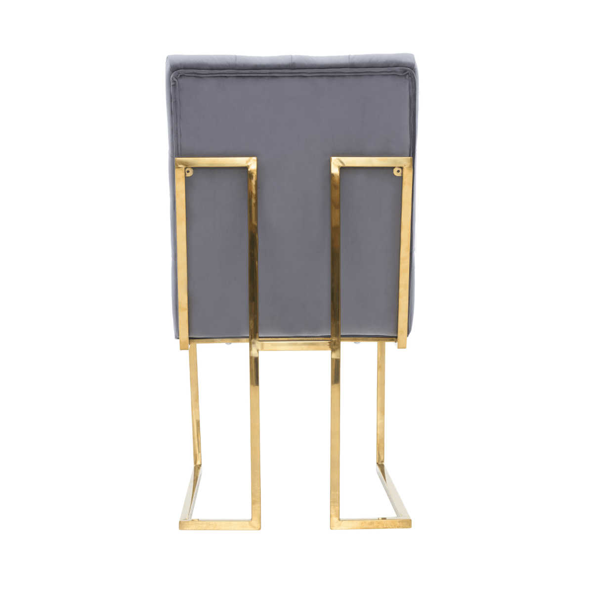 Siena Tufted Velvet Dining Chair – Gold Frame, Modern Luxury Accent - Joe’s Haven