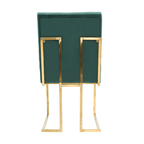 Siena Tufted Velvet Dining Chair – Gold Frame, Modern Luxury Accent - Joe’s Haven