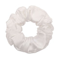 White Silk Scrunchie - Regular - Joe’s Haven