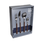 Pintinox Sushi Mahogany Cutlery Set - 24 Piece - Joe’s Haven