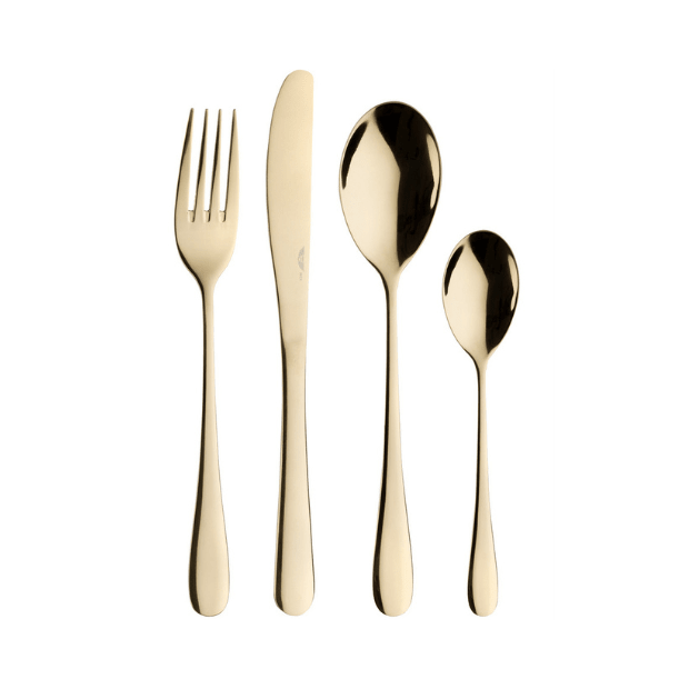Pintinox Princess Gold Cutlery Set - 24 Piece - Joe’s Haven