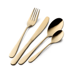 Pintinox Princess Gold Cutlery Set - 24 Piece - Joe’s Haven