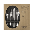 Pintinox Drop Steel Cutlery Set - 24 Piece - Joe’s Haven
