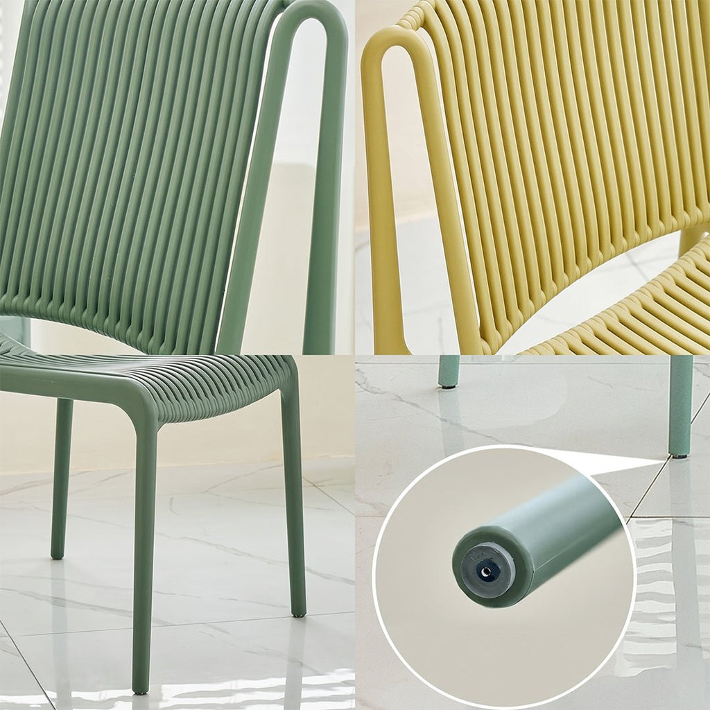 Upton Plastic Dining Chair - Joe’s Haven