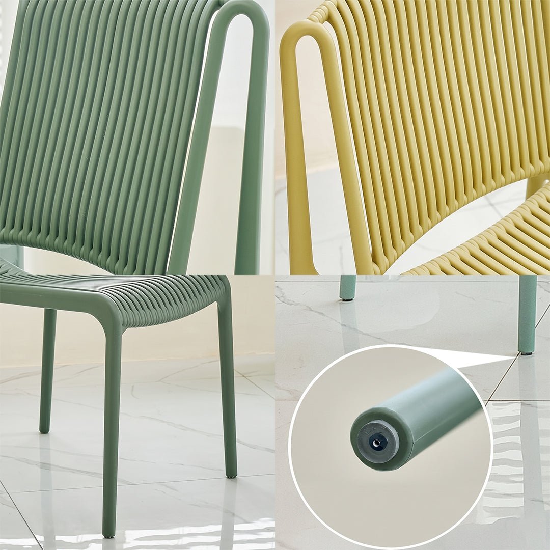 Upton Plastic Dining Chair - Joe’s Haven