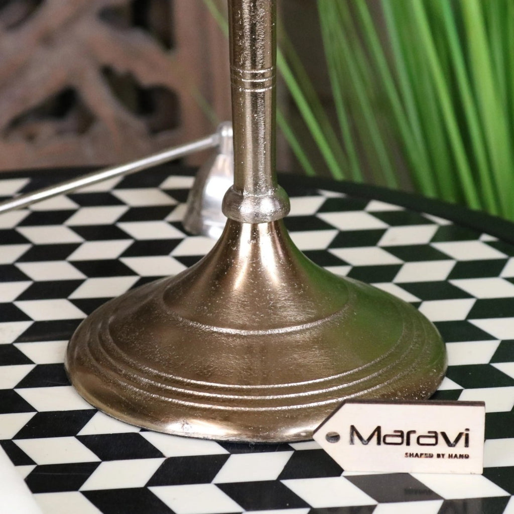Veeha Candelabra Centerpiece 5 Candle Holder 40cm Champagne Gold - Joe’s Haven