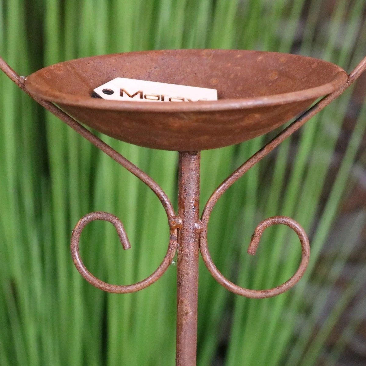 Virala Heart Shape Bird Feeder Rusted Metal Finish - Joe’s Haven