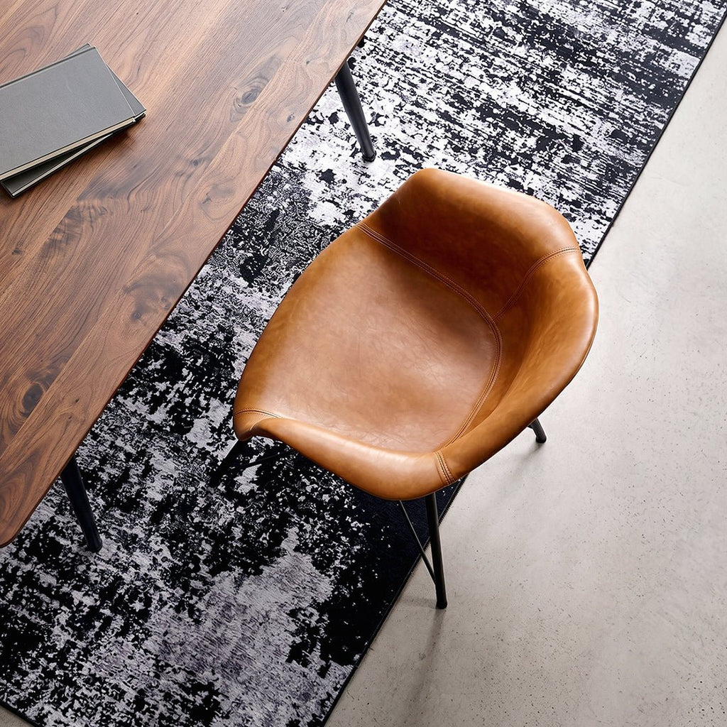 Bobby Dining Chair, Distressed Leather - Joe’s Haven
