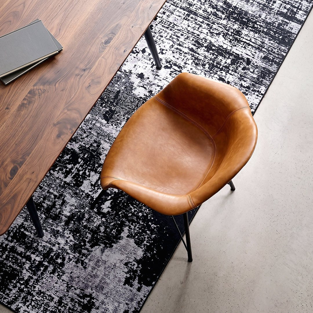 Bobby Dining Chair, Distressed Leather - Joe’s Haven