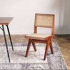 Caribbean Rattan Dining Chair, Oak - Joe’s Haven