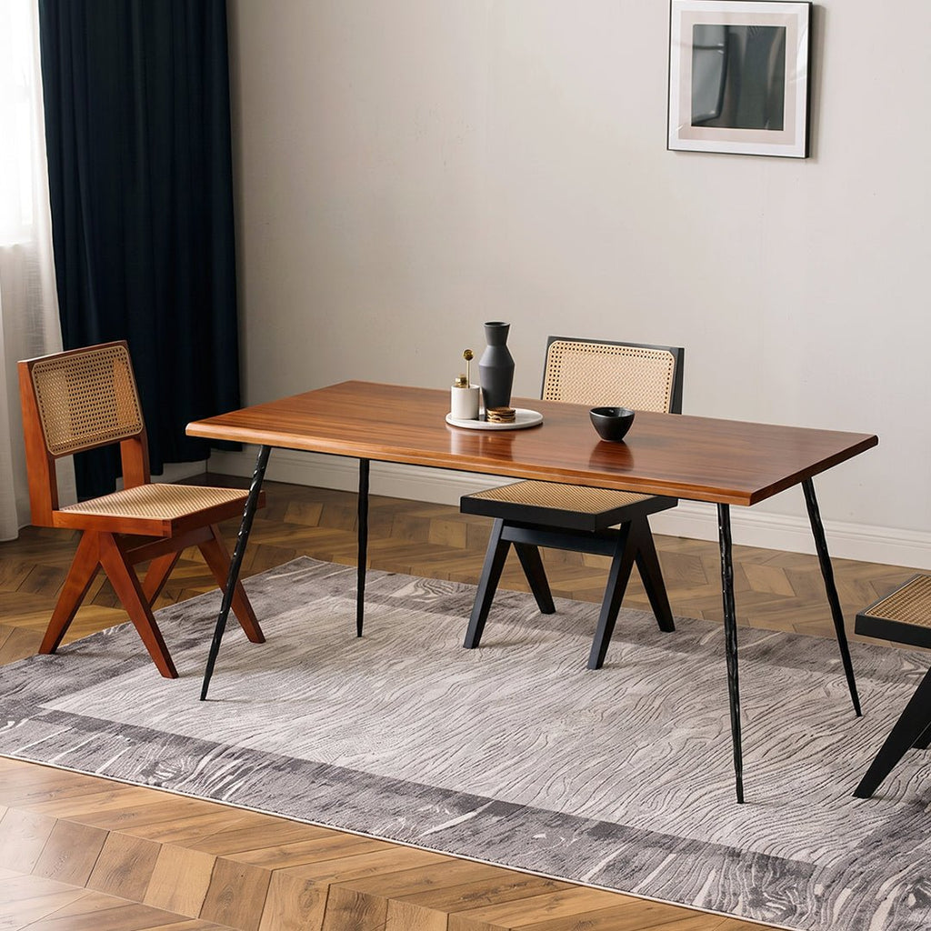 Caribbean Rattan Dining Chair, Oak - Joe’s Haven
