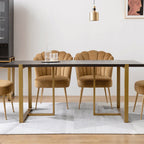 R3 Shell Dining Chair, Velvet - Joe’s Haven