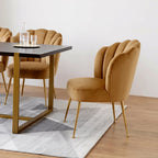 R3 Shell Dining Chair, Velvet - Joe’s Haven