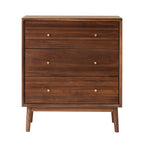 Wright Walnut Chest of 3 Drawers - Joe’s Haven