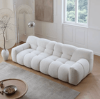 Cora Cloud Two/Three Seater Sofa, Boucle - Joe’s Haven