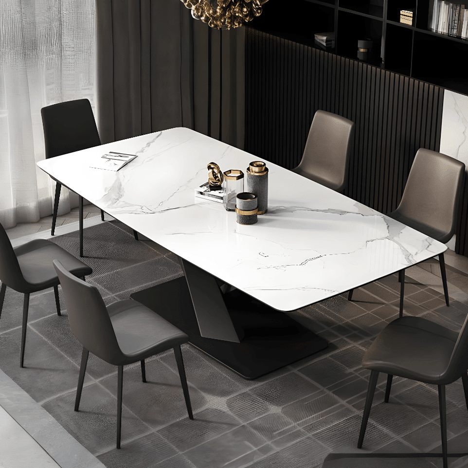 Sanders Dining Table, Sintered Stone - Joe’s Haven