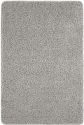 Washable Ghost Grey Shaggy Rug - Joe’s Haven