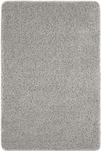 Washable Ghost Grey Shaggy Rug - Joe’s Haven