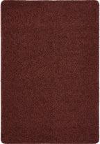 Washable Ox Red Shaggy Rug - Joe’s Haven