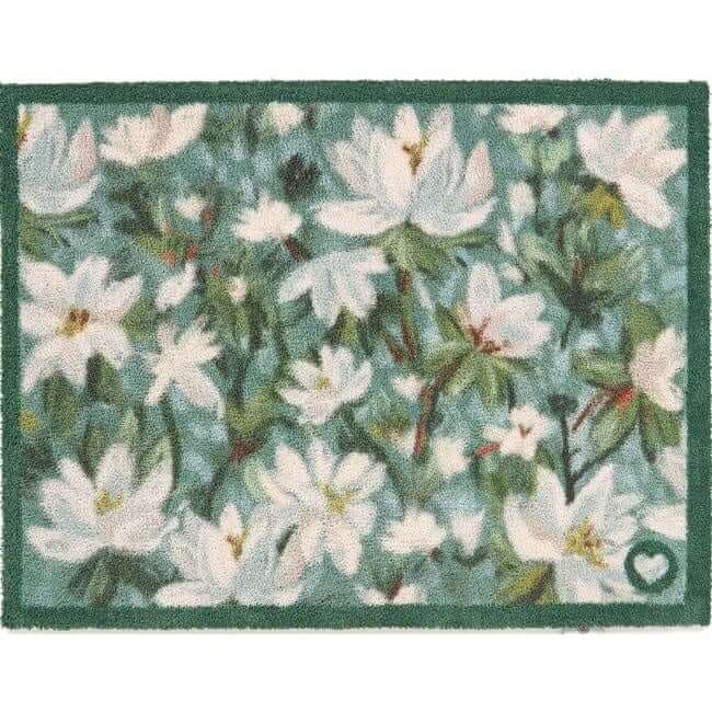 Eco-Friendly Washable Floral Mat