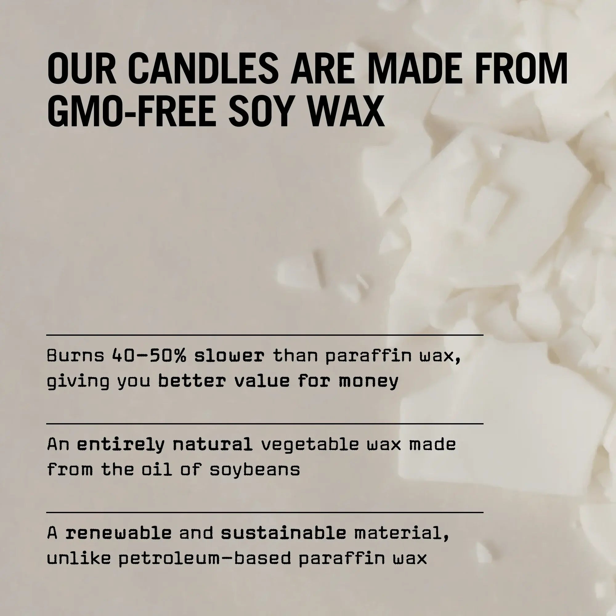 Opulence 250g Scented Soy Candle Refill