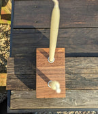 Walnut Two candle holder - Joe’s Haven