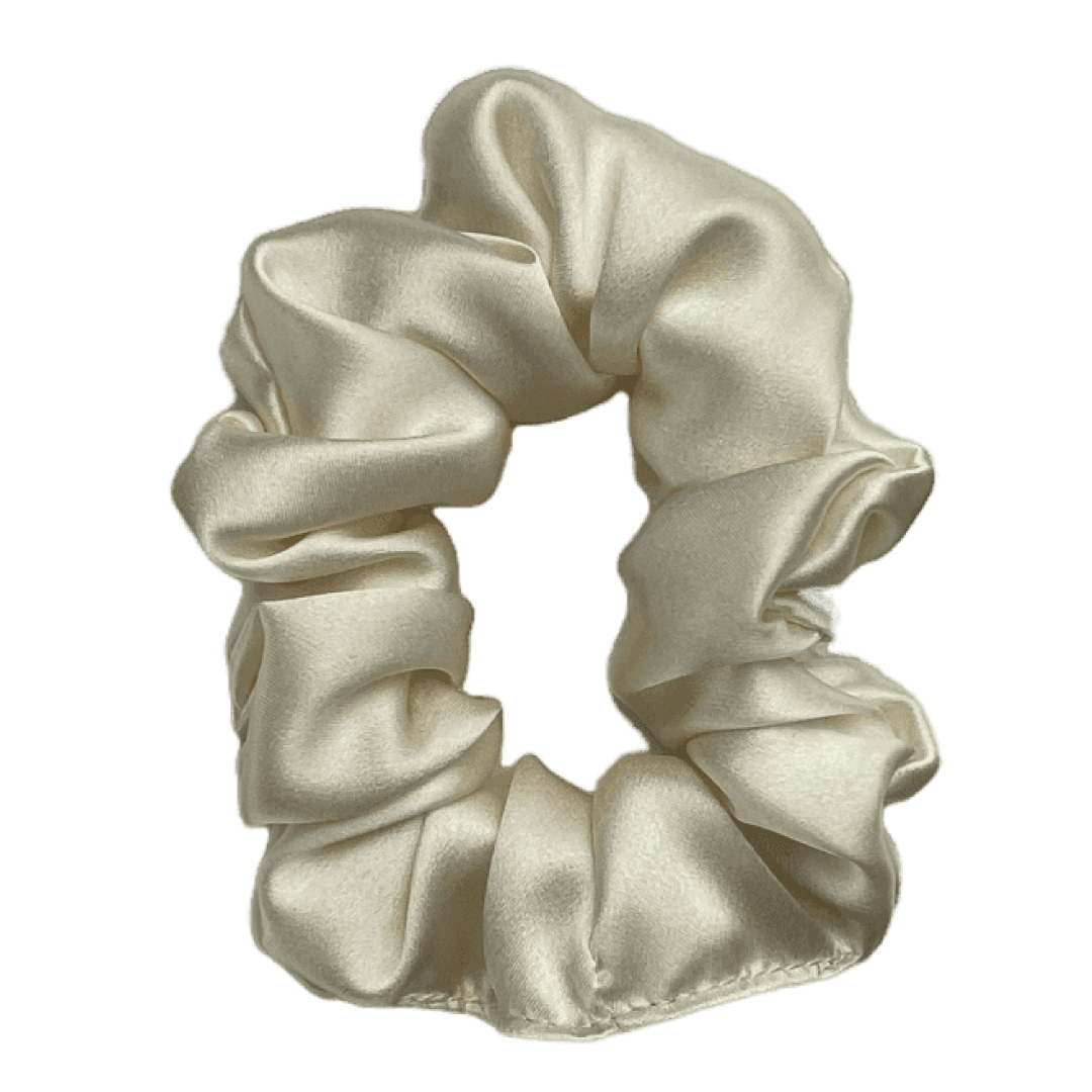 Champagne Silk Scrunchie - Regular - Joe’s Haven