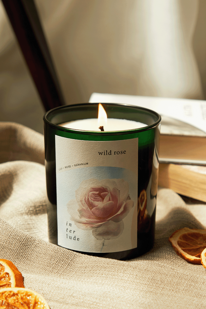Wild Rose Scented Candle - Joe’s Haven