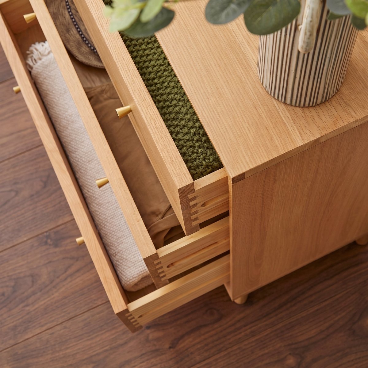 Wright Oak Chest of 3 Drawers - Joe’s Haven