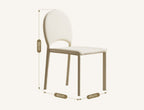 Yedda Dining Chair, Cream - Joe’s Haven