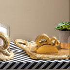 Serpent Gold Set of 4 Coasters with Holder - Joe’s Haven