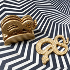 Serpent Gold Set of 4 Coasters with Holder - Joe’s Haven