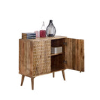 Marlow Light Mango Wood 2 Door Sideboard - Joe’s Haven